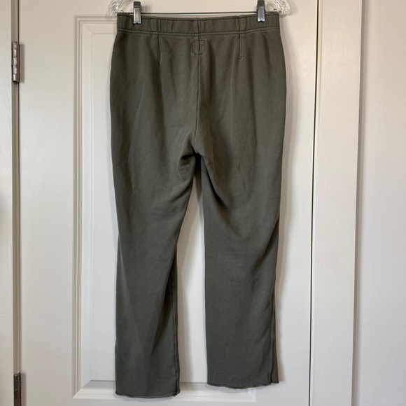 Aerie Small Green Sweatpants Sweat Lounge Pants Athleisure Straight Leg Casual - Picture 3 of 9